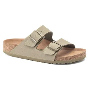 Birkenstock Arizona Earthy Vegan Faded Khaki BirkBuc (Regular)