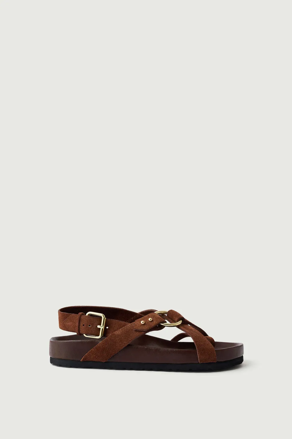 BROWN MEXICO SANDALS