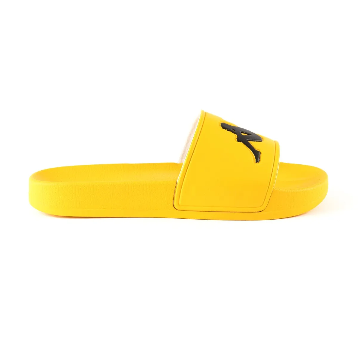 Kappa AUTHENTIC ADAM 4 SLIDES Men’s -YELLOW  - BLACK - WHITE