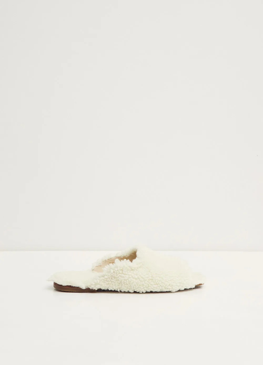 Shearling Slides