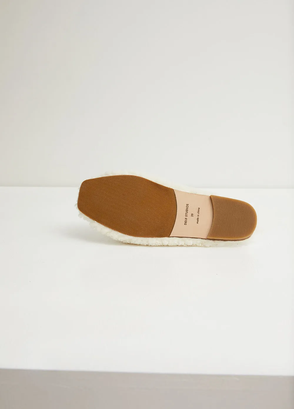 Shearling Slides