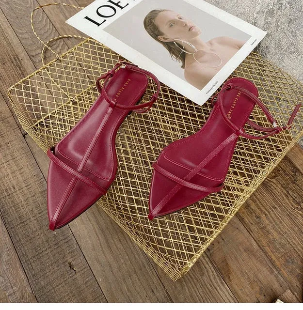 Sweet Obsession Flat Sandal